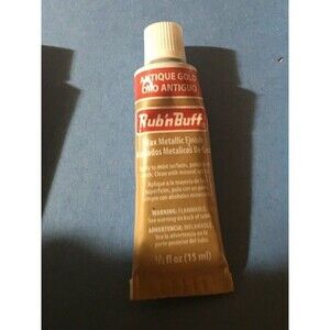 Rub 'n Buff Finishes Antique Gold